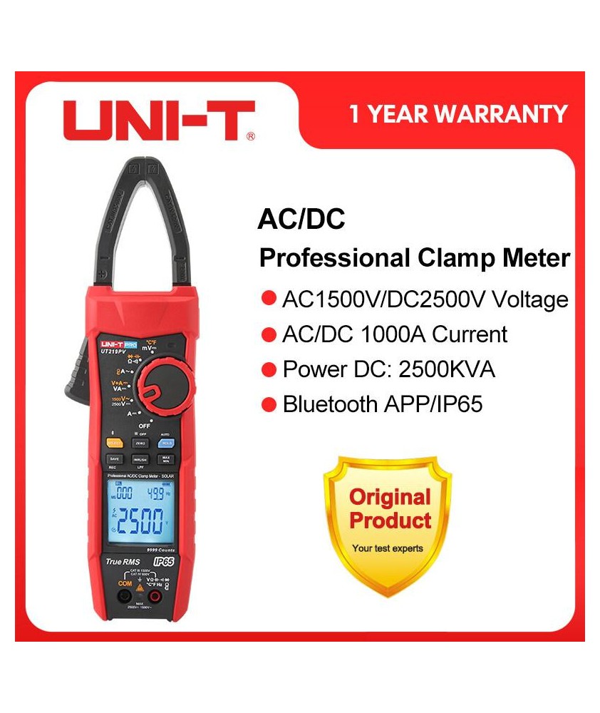 MULTIMETRE AMPERMETRIQUE AC/DC PRO UT219PV UNIT MULTIMETRE AMPERMETRIQUE AC/DC PRO UT219PV UNIT